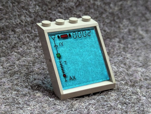 Lego 4447 dachfenster altgrau - 4447,