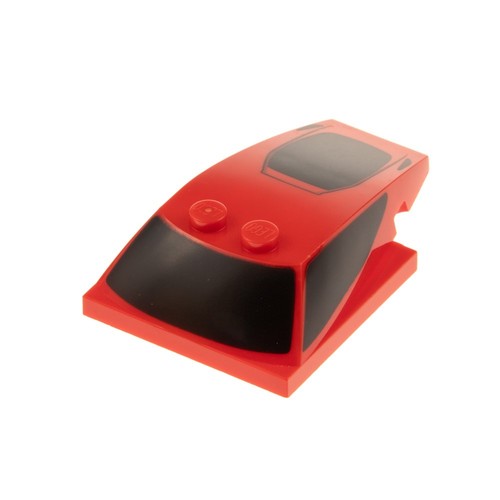 Lego dachstein 6x4x1 rot - lego,