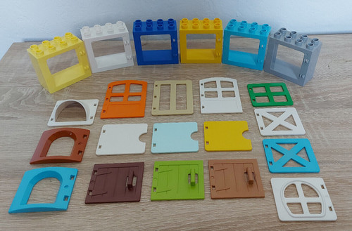 Lego duplo fenster tür selber - lego, fenster/tÜr